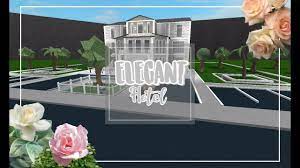 Roblox Bloxburg Elegant Hotel Elegant Hotel Hotel Hotel Building