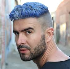 Show Off Your Dyed Hair 10 Colorful Men S Hairstyles