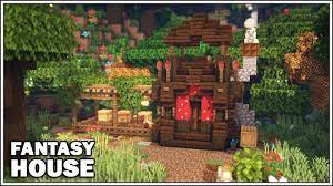 Minecraft Small Fantasy House With Bee Farm Tutorial How To Build Minecraft Cottage Cute Minecraft Houses Minecraft