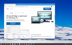 The fastest web browser microsoft ever created free updated download now. How To Download Microsoft Edge Chromium For Windows 7 And Windows 8 1 Pureinfotech