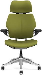 humanscale freedom office desk chair with headrest f211 standard duron arms aluminum frame sage green fabric f211a green fabric office desk chair desk chair