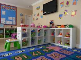 Decorating your daycare, preschool, or classroom can be so much fun. Stunning Kids Playground Design Idea 97 Daycare Decor Home Daycare Ideas Daycare Design