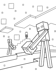 Minecraft is an open world video game originally created by swedish programmer markus notch persson and later developed and published by his company mojang. Kolorowanki Minecraft Do Wydruku