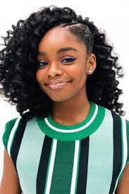 Black Ish Star Marsai Martin Inks First Look Deal With Universal Exclusive Curly Hair Styles Naturally Curly Hair Styles Womens Hairstyles