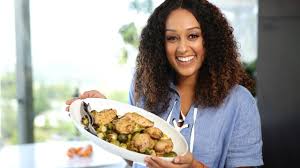 Tia Mowry S Simple Sheet Pan Dinner Quick Fix Spice Rub Chicken Recipes Potato Recipes