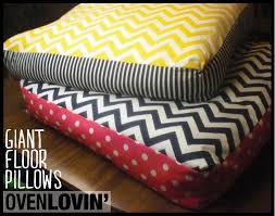 Make Your Own Floor Pillows Reasons To Skip The Housework Giant Floor Pillows Diy Pillows Diy Flooring
