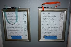 Write On Write Off Chore Charts For Kids Pinterest
