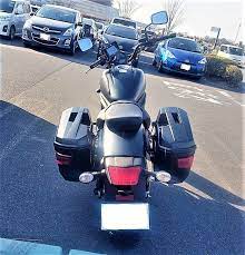 valcan s with givi side case バイク