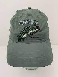 Columbia Sportswear Hat Fish Logo Mike Stidham Lightweight Olive Green Dad Cap Columbia Baseballcap Columbia Sportswear Lids Hat Sportswear Company