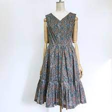 lois liberty print one piece 36 000 tax loiscrayon print liberty onepiece dress ロイスクレヨン プリント リバティ ワンピース ワンピース ロイスクレヨン プリント