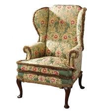 18th Century Mahogany And Beech Fine George Ii Period Wing Chair Wing Chair Wingback Chair Armchair
