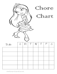 Here is a colour chart* to help you with some of the most common colours. Chore Charts For Kids