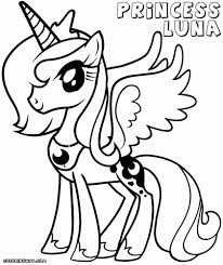 Our brave 10,000 year old unicorn princess helps rule the land of equestria. Princess Celestia And Luna Coloring Pages Coloring And Drawing