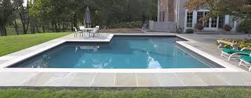Pool tiles might develop a yellow tint on them over time. Gray Stones In Potomac Md Pearl Travertine Pool Stone Pool Modern Pools