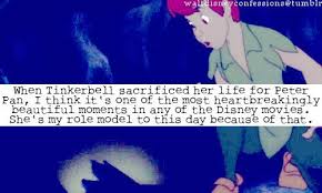 I Love Tinkerbell For All The Different Reasons People Love Her She Was Peter Pans Best Friend Although I Still Love Wen Peter Pan Confessions Disney Movies