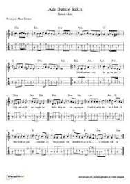 Adi Bende Sakli Nota Tab Adlar Ve Sarkilar