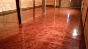 Garage flooring so nice and clean you might be tempted to eat off of most garage floors are just plain, simple, gray concrete. Rocksolid Metallic Garage Floor Coating Copper All Garage Floors Garage Floor Coatings Garage Flooring Options Floor Coating