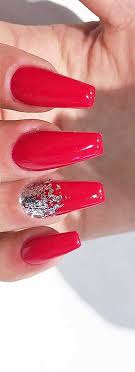 Red nails are not all about power. 38 Red Nails Design Ideas Different Coffin Acrylic And Polish Methods Womens Ideas