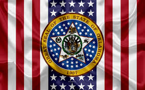 download wallpapers oklahoma usa 4k american state seal of oklahoma silk texture us states emblem states seal american flag besthqwallpapers com oklahoma american flag flag
