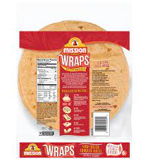 Sun Dried Tomato Basil Wraps Mission Foods