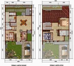 21 desain unik rumah mungil 2 lantai buat keluarga baru. Denah Rumah 2 Lantai 1 Garasi 8x10 Mtr 1 Denah Rumah Desain Rumah Mungil Rumah Minimalis