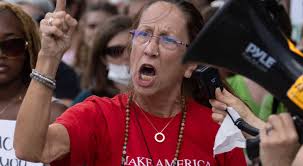 Demonstrators gather in downtown Atlanta following Roe reversal