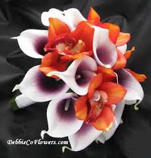 See more ideas about orange bouquets, wedding flowers, wedding bouquets. Get Inspired For Fall Silk Wedding Bouquets Wedding Ideas