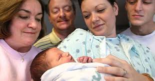 First-time grandparents welcome two for Christmas