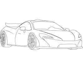 Gtr coloring pages are a fun way for kids of all ages to develop creativity, focus, motor skills and color recognition. Mclaren P1 Coloring Page Free Printable Coloring Pages For Kids