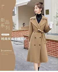 ÁO KHOÁC DẠ DÁNG DÀI CỔ VEST SANG TRỌNG ( hàng nhập)-