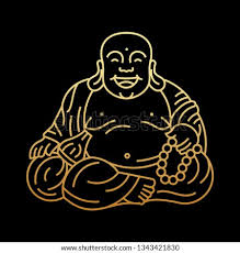Laughing Buddha Drawing Easy Shutterstock Puzzlepix shutterstock puzzlepix
