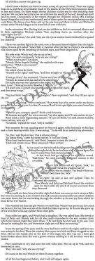 Peter Pan Writing Gloves Peter Pan Book Scarf Peter Pan Book