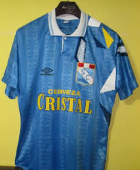 Peru's final between juan aurich and sporting cristal was supposed to be a great showcase of peruvian. Sporting Cristal Home Football Shirt 1995