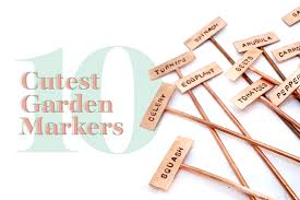 Ideas for diy garden markers. 10 Garden Markers To Label Your Herbs And Vegetables Kitchn