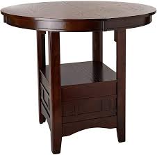 22 x 22 x 23h. Buy Poundex Dining Tables Brown Online In Lebanon B00b4mvuhk