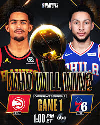 We offer you the best live streams to watch nba basketball in hd. Nba On Twitter Hawks 76ers The Atlhawks And Sixers Open Up Their Eastern Conference Semifinals Series With Game 1 Today At 1 00pm Et On Abc Nbaplayoffs Https T Co Vqqwpscgxo