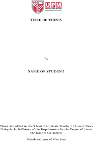 Funding for masters programmes in malaysia takes various forms. Figure 1 5 From User Guide For Universiti Putra Malaysia Postgraduate Students Thesis Template Semantic Scholar