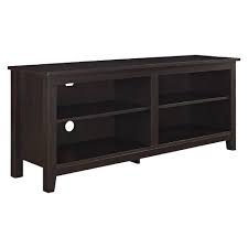 Why you not to try our list of simple diy project that will cost you under 100 bucks. Rustic Weathered Wood Tv Stand For Tvs Up To 65 Espresso Brown Saracina Home Target