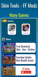 Skin Tools Free Skin Gun And Clothes Ff Modz For Android Apk Download