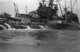 Uss Pennsylvania Bb 38 12 August 1945 At Buckner Bay Okinawa Uss Pennsylvania Us Battleships Us Navy Ships