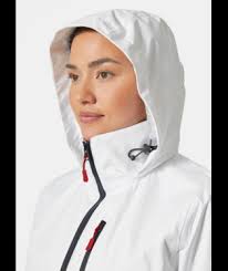 Helly Hansen Crew Hooded Jack Dames Wit| grootste collectie HH