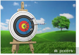 Which makes for an overwhelming shopping experience. Three Arrows On An Archery Target Poster Pixers We Live To Change