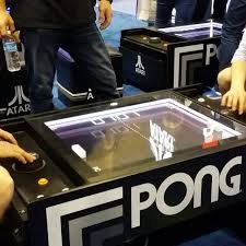 Pong Awesome Looking Tabletop Version Of The Old Classic Pong Game Definitely Adding To Our Classic Line Of Retro Arcade Games Fun Events Arcade Pong Game