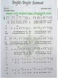 500 Gambar Garis Melodi Lagu Injit Injit Semut Gratis Infobaru