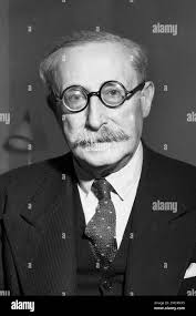 Leon Blum, ex-premier of France, seen at Savoy Hotel, in London,