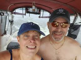 Enjoying our new to us “TRULY BLESSED “ boat adventures!