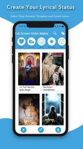 Videoshow recorder allows you to record game while playing, capture screen with one touch and edit video with filters, effects, music. Love Video Maker Full Screen Video Status Maker For Android Apk Download
