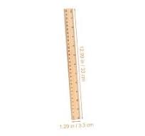 Amazon.com: VILLCASE 72pcs Aesthetic Wooden Rulers Double ...