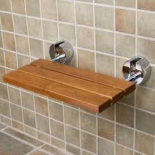 Cheap bathroom chairs & stools, buy quality furniture directly from china suppliers:35.5 wall mounted teak burmese teak wood features mild touch feeling, on which you will sit comfortably. Teak Modern Folding Shower Seat Bathroom Shower Seats Shower Seat Teak Shower