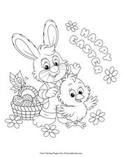 When we think of october holidays, most of us think of halloween. Easter Coloring Pages Free Printable Pdf From Primarygames